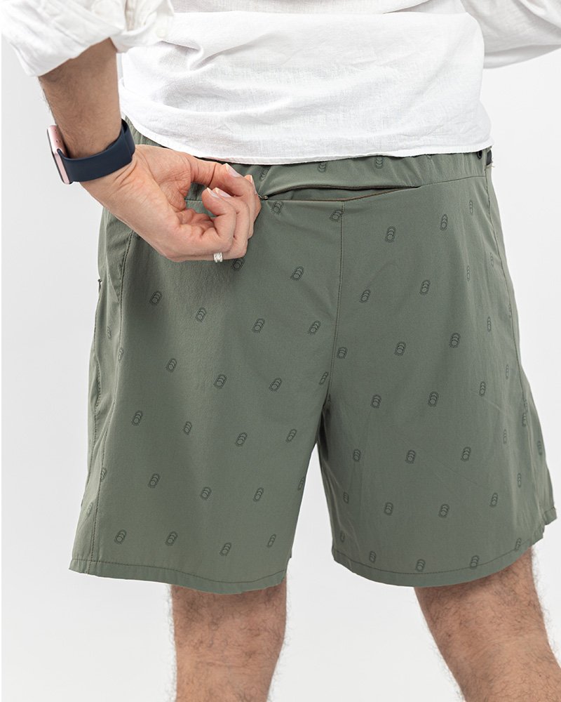 AO SHORT Olive - الصورة 6
