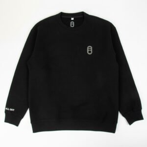 Black hoodie without cap AO logo